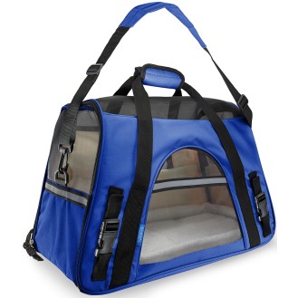 Fly Pet Carrier Blue 48x25x33cm Fly Pet Carrier Blue 48x25x33cm